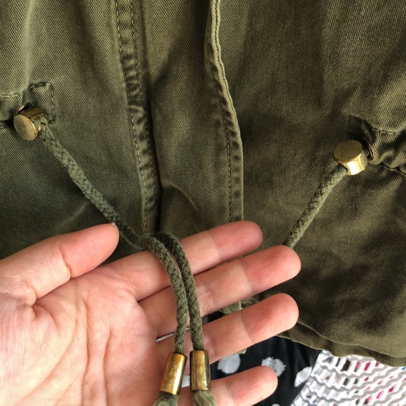 Zara army green spring jacket - Picture 8 of 8
